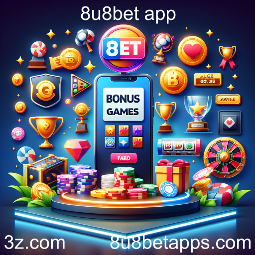 Explore os Jogos de Bônus no 8u8bet App